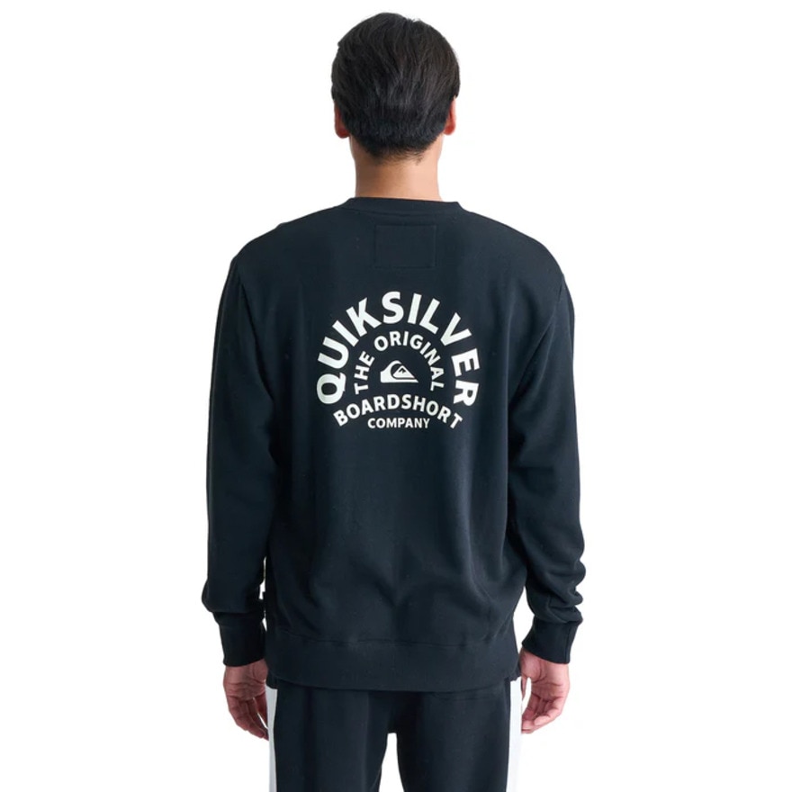 クイックシルバー（Quiksilver）（メンズ）ON TARGET クルースウェット 24FWQPO244068BLK