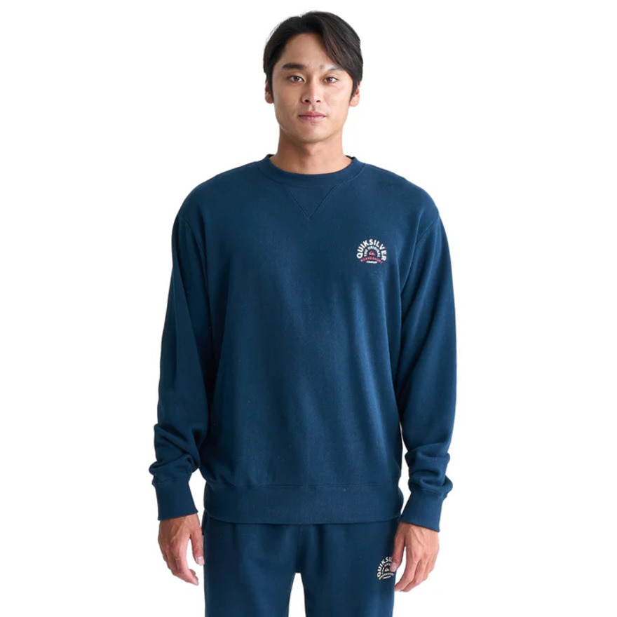 クイックシルバー（Quiksilver）（メンズ）ON TARGET クルースウェット 24FWQPO244068NVY