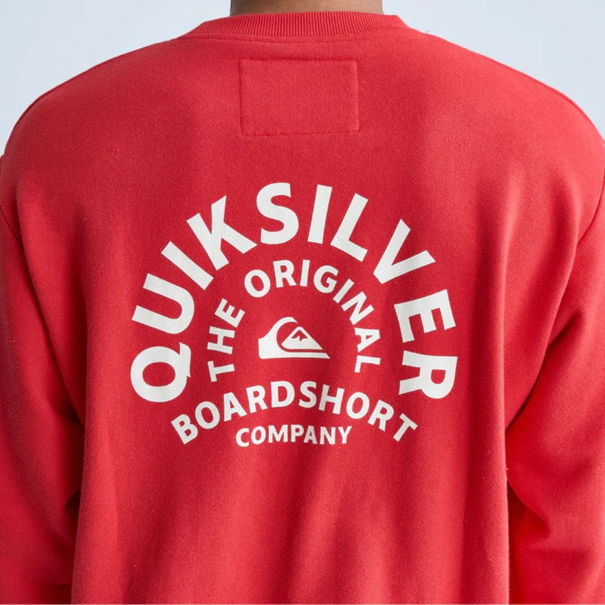 クイックシルバー（Quiksilver）（メンズ）ON TARGET クルースウェット 24FWQPO244068RED