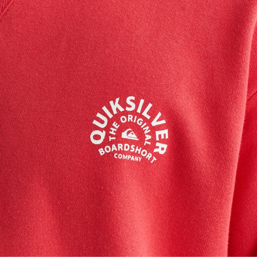 クイックシルバー（Quiksilver）（メンズ）ON TARGET クルースウェット 24FWQPO244068RED