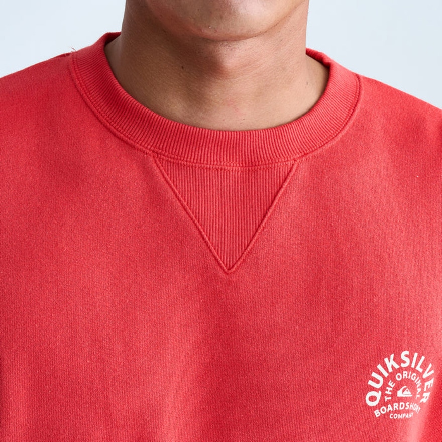 クイックシルバー（Quiksilver）（メンズ）ON TARGET クルースウェット 24FWQPO244068RED