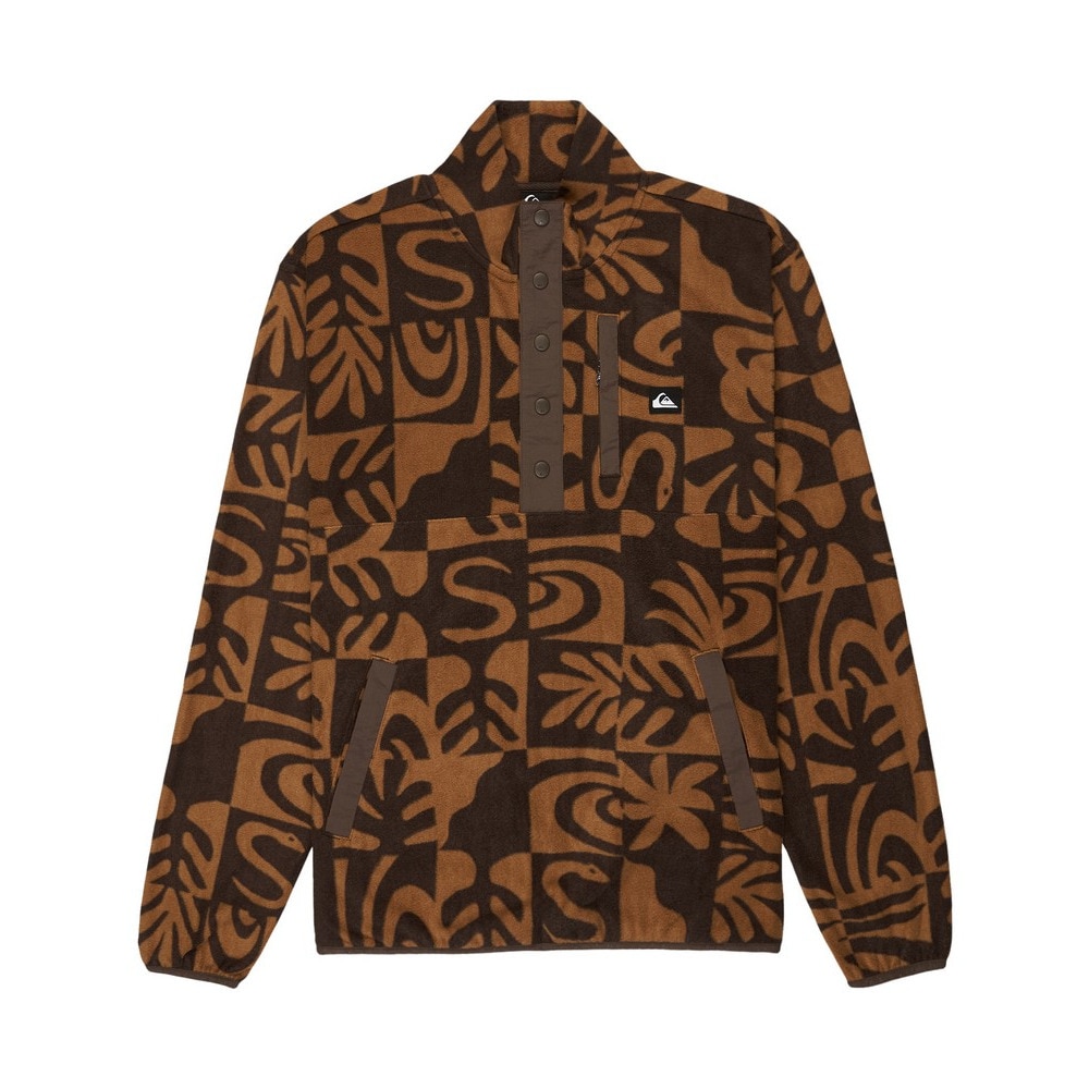 クイックシルバー（Quiksilver）（メンズ）NO DESTINATION ハーフスナップフリース 25FWEQYPF03072CSD6