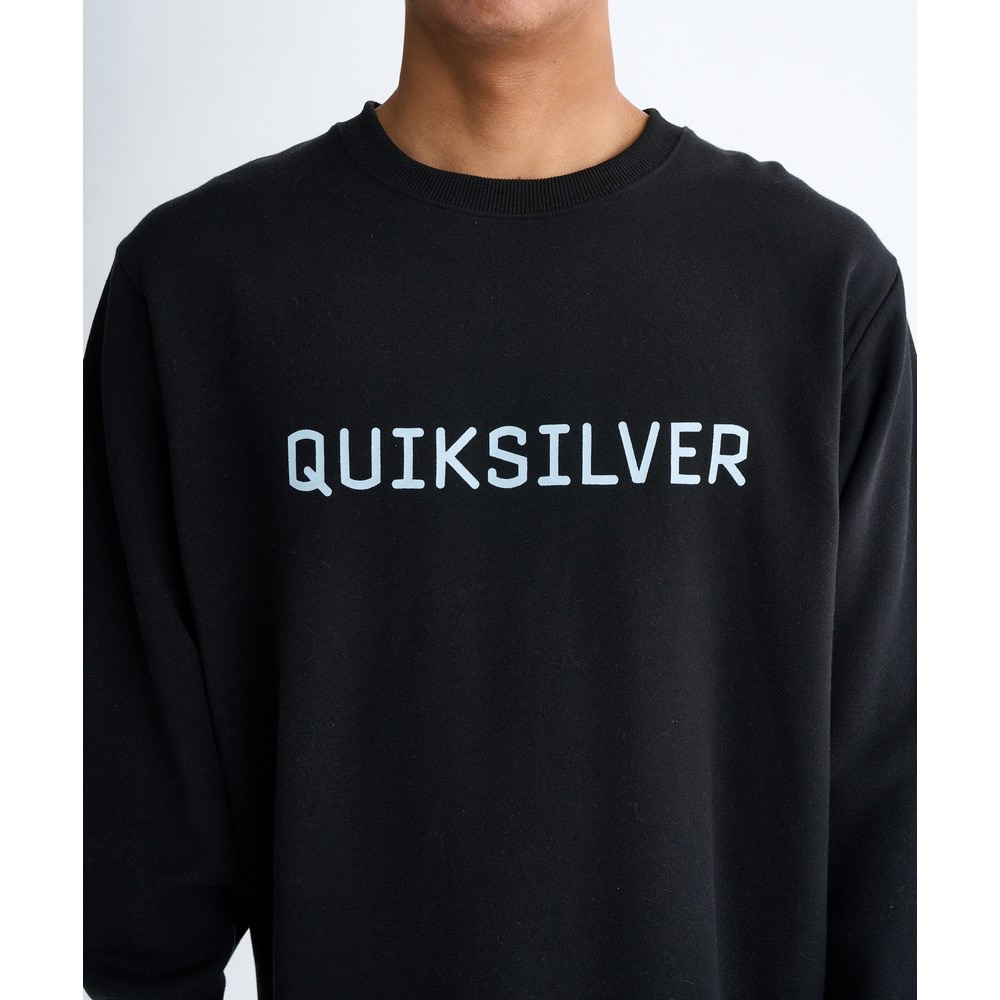 クイックシルバー（Quiksilver）（メンズ）DNA BIG CLICKER クルーネックスウェット 25FWQPO254011BLK