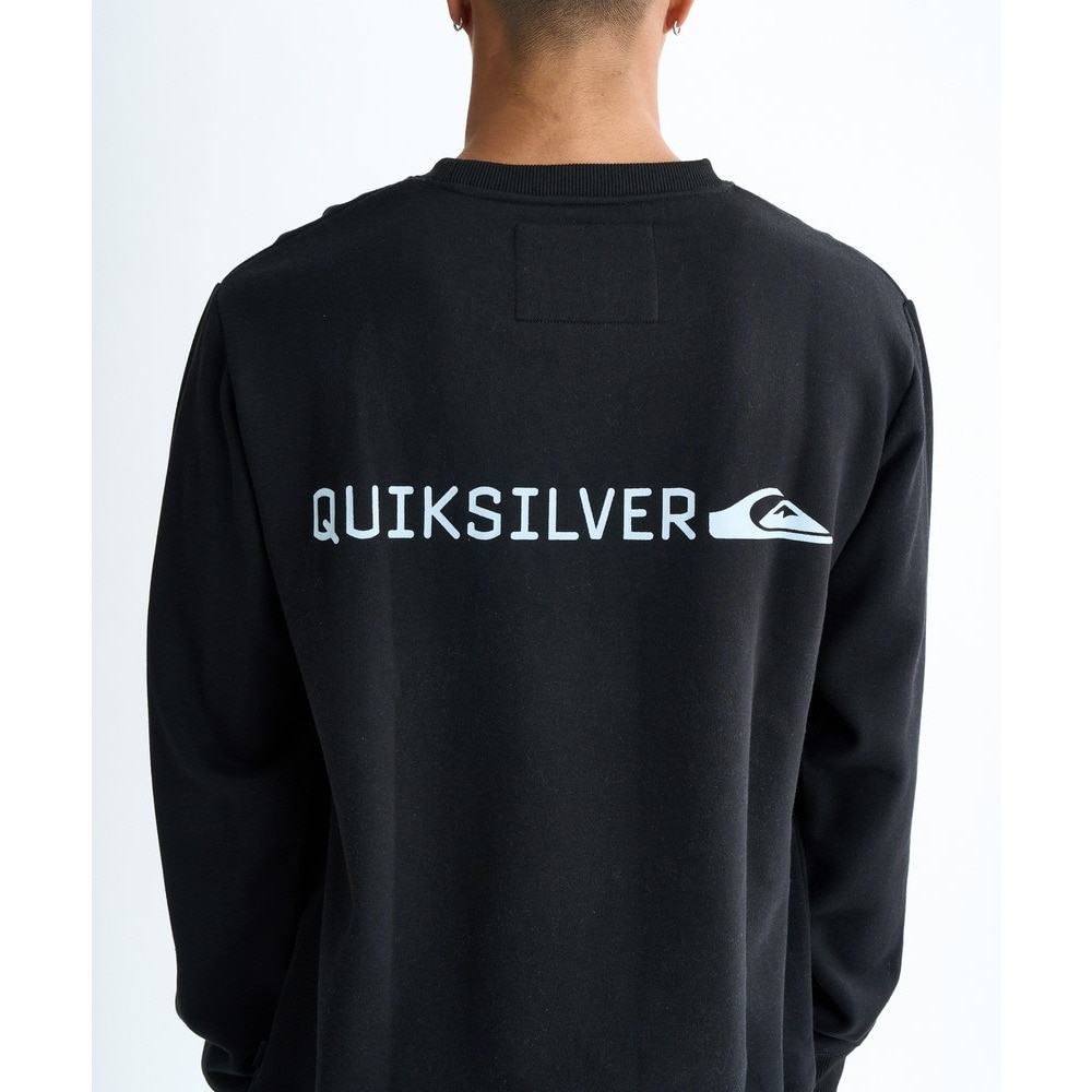 クイックシルバー（Quiksilver）（メンズ）DNA BIG CLICKER クルーネックスウェット 25FWQPO254011BLK