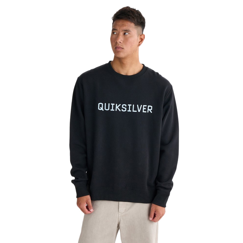 クイックシルバー（Quiksilver）（メンズ）DNA BIG CLICKER クルーネックスウェット 25FWQPO254011BLK