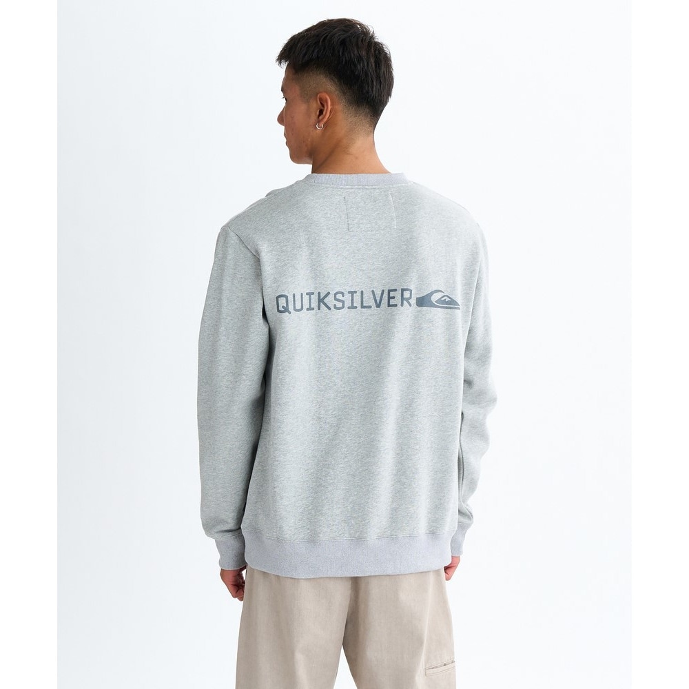 クイックシルバー（Quiksilver）（メンズ）DNA BIG CLICKER クルーネックスウェット 25FWQPO254011HTR