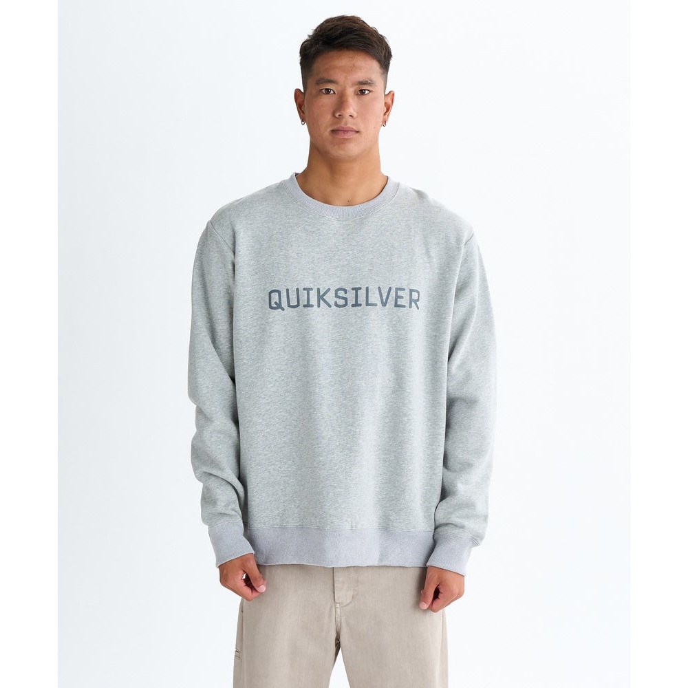 クイックシルバー（Quiksilver）（メンズ）DNA BIG CLICKER クルーネックスウェット 25FWQPO254011HTR