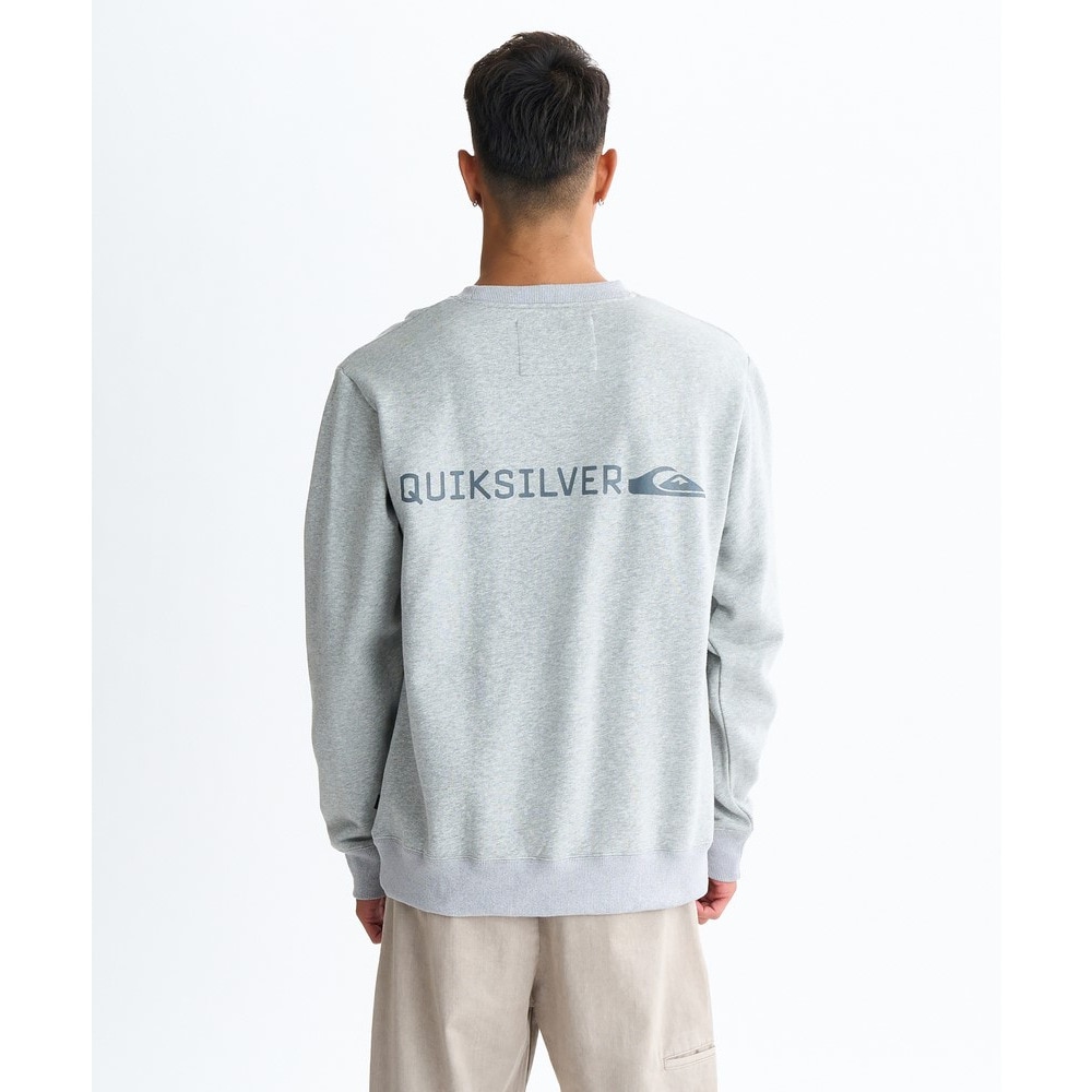 クイックシルバー（Quiksilver）（メンズ）DNA BIG CLICKER クルーネックスウェット 25FWQPO254011HTR