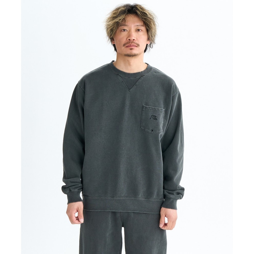 クイックシルバー（Quiksilver）（メンズ）PG DNA スウェット クルーネックスウェット 25FWQPO254012BLK