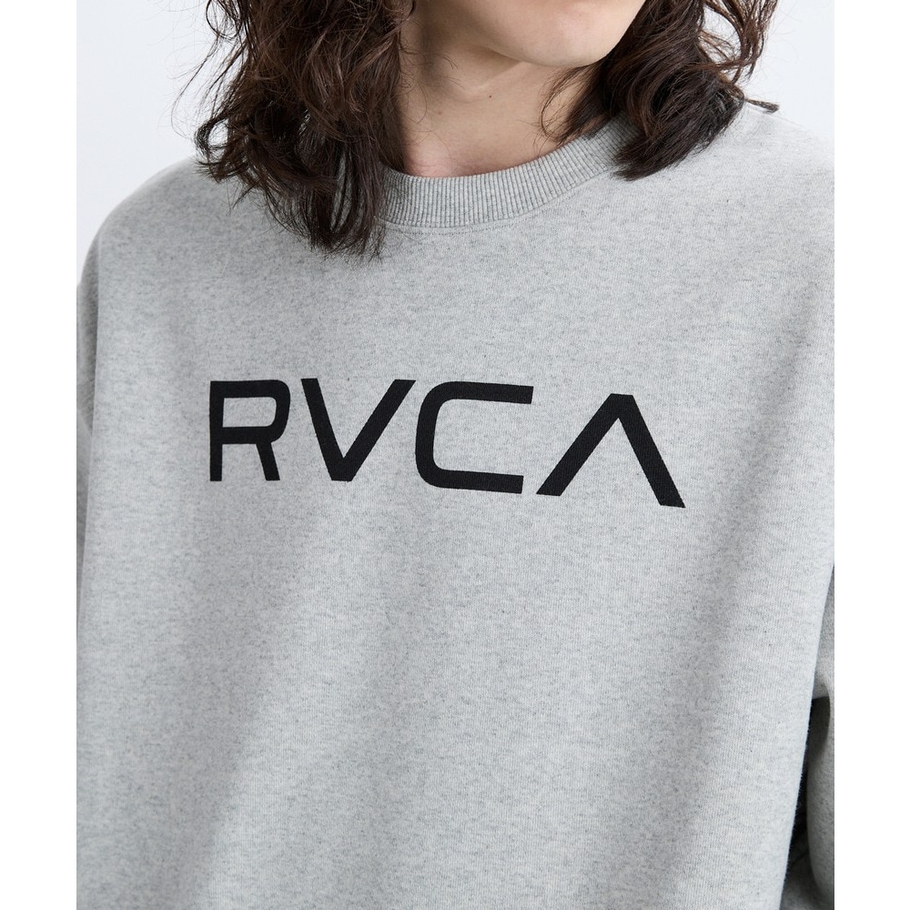 ルーカ（RVCA）（メンズ）BIG RVCA FADE クルーネックトレーナー BF042002 HGR