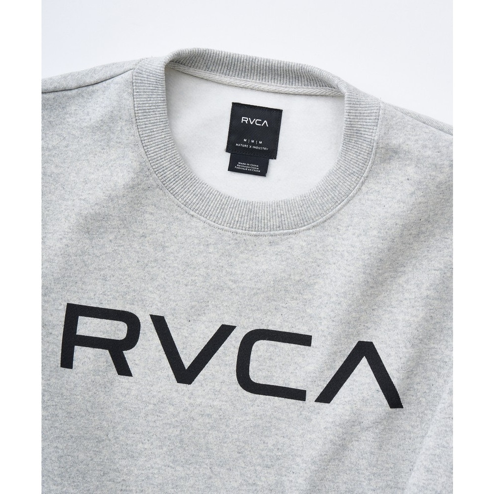 ルーカ（RVCA）（メンズ）BIG RVCA FADE クルーネックトレーナー BF042002 HGR