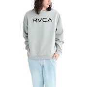 (メンズ)BIG RVCA FADE クルーネックトレーナー BF042002 HGR