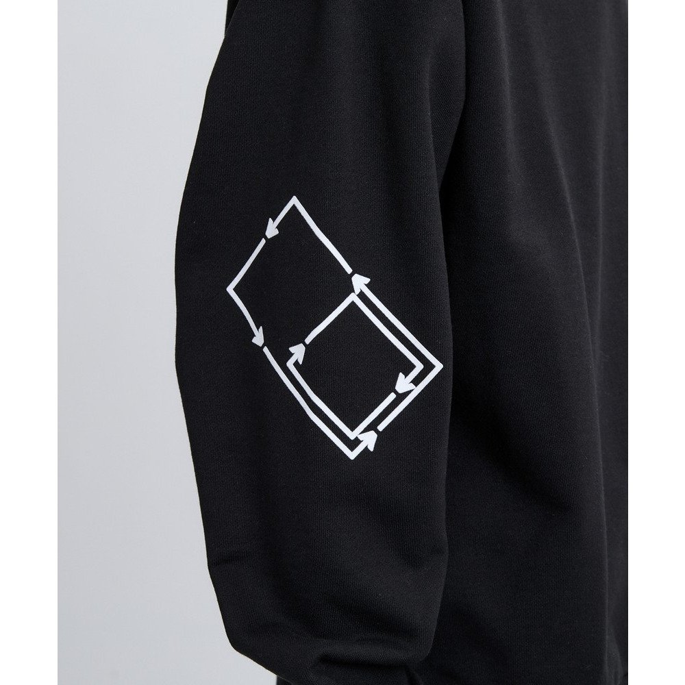 ルーカ（RVCA）（メンズ）STACKHOUSE クルースウェット BF042003 BLK