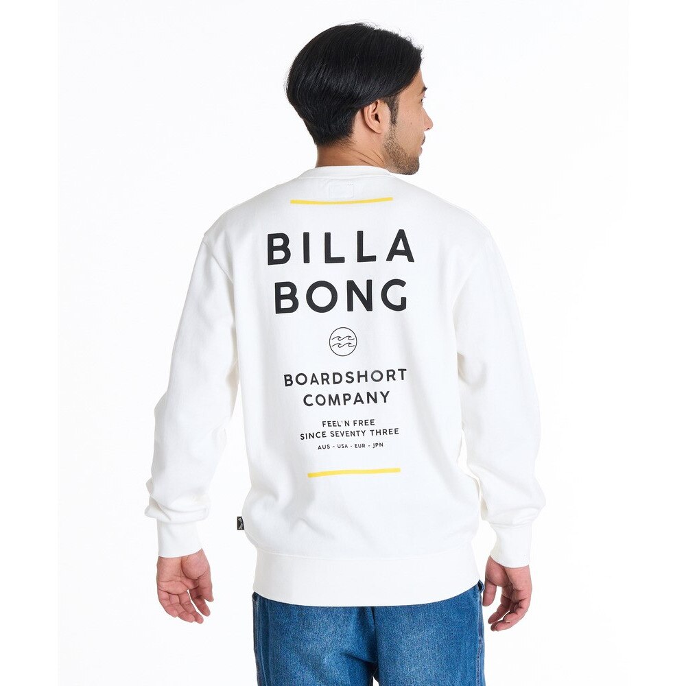 ビラボン（BILLABONG）（メンズ）SUN BLOCK スウェットプルオーバー BF012001 OFW