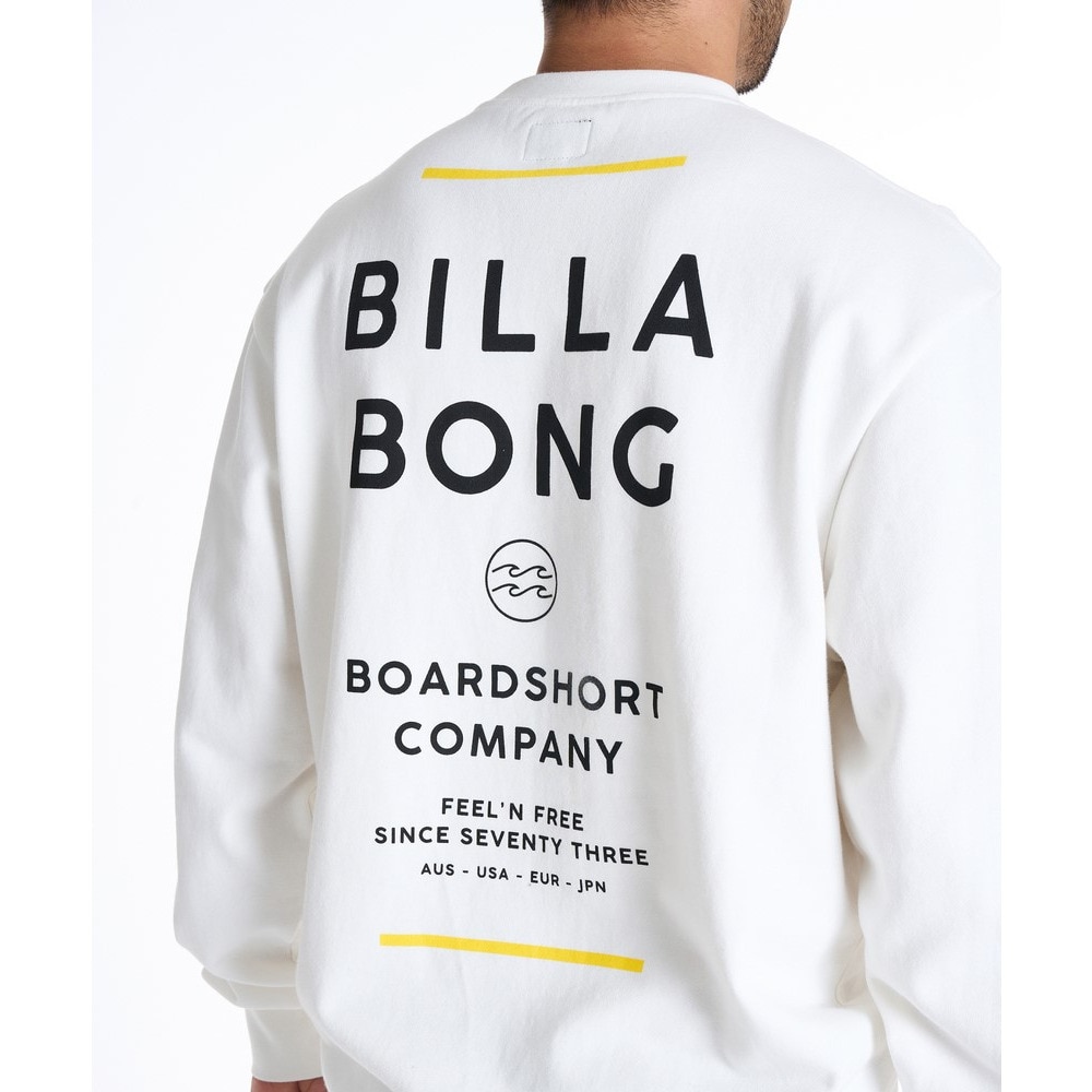 ビラボン（BILLABONG）（メンズ）SUN BLOCK スウェットプルオーバー BF012001 OFW