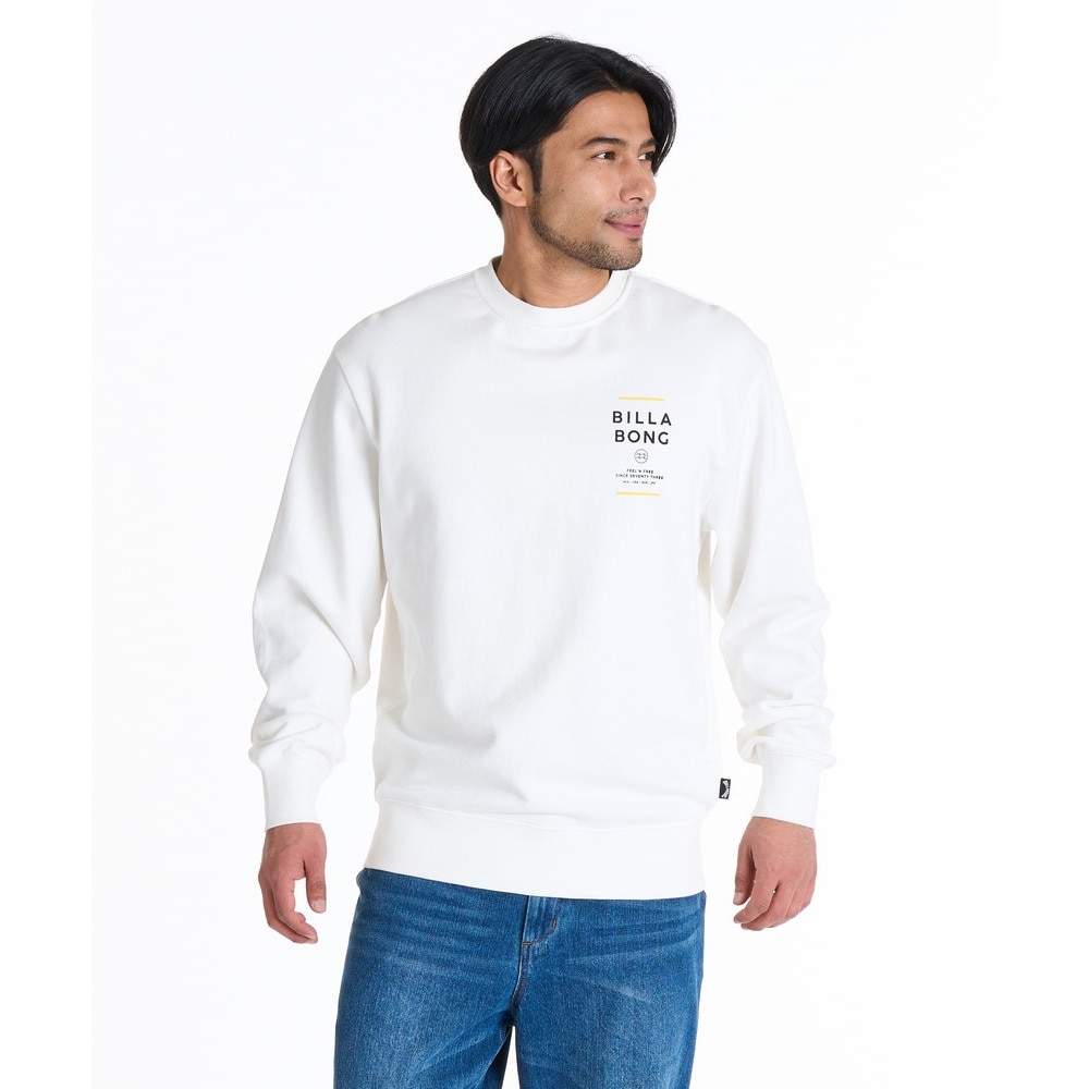 ビラボン（BILLABONG）（メンズ）SUN BLOCK スウェットプルオーバー BF012001 OFW