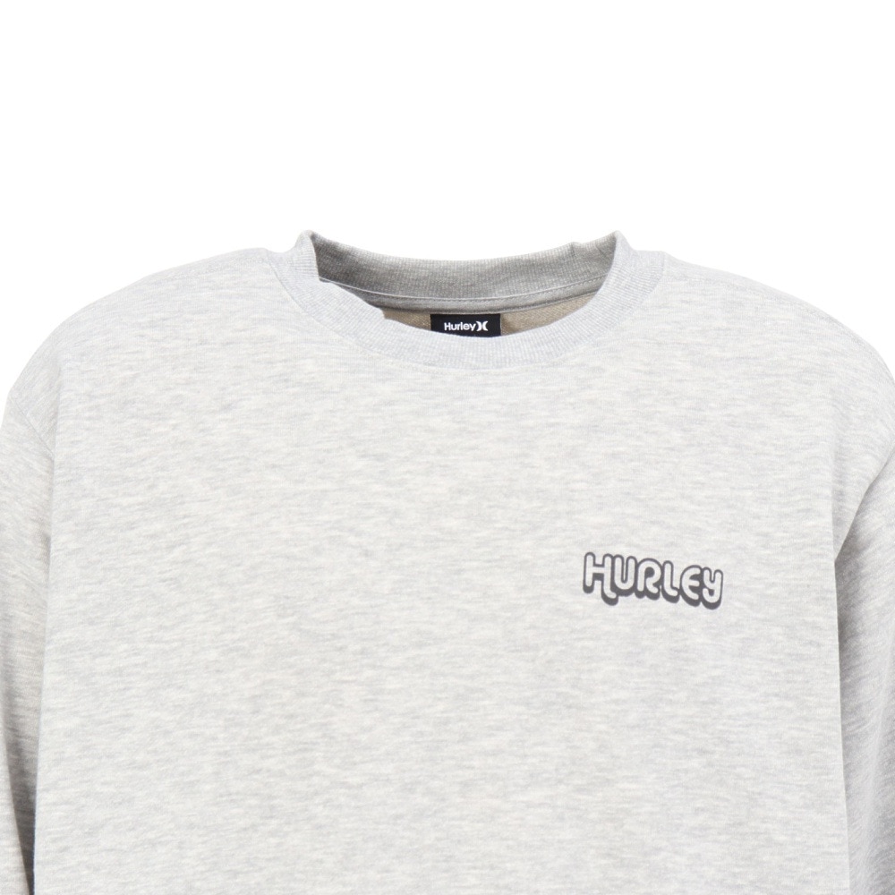ハーレー（HURLEY）（メンズ）スウェット ビッグ ウェーブ クルーネック MCFL252092-AGHT