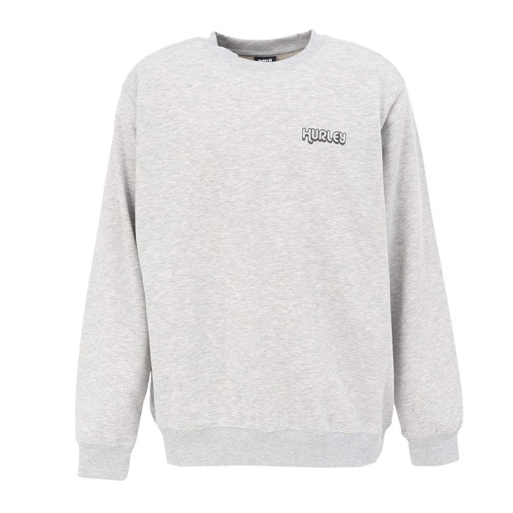 ハーレー（HURLEY）（メンズ）スウェット ビッグ ウェーブ クルーネック MCFL252092-AGHT