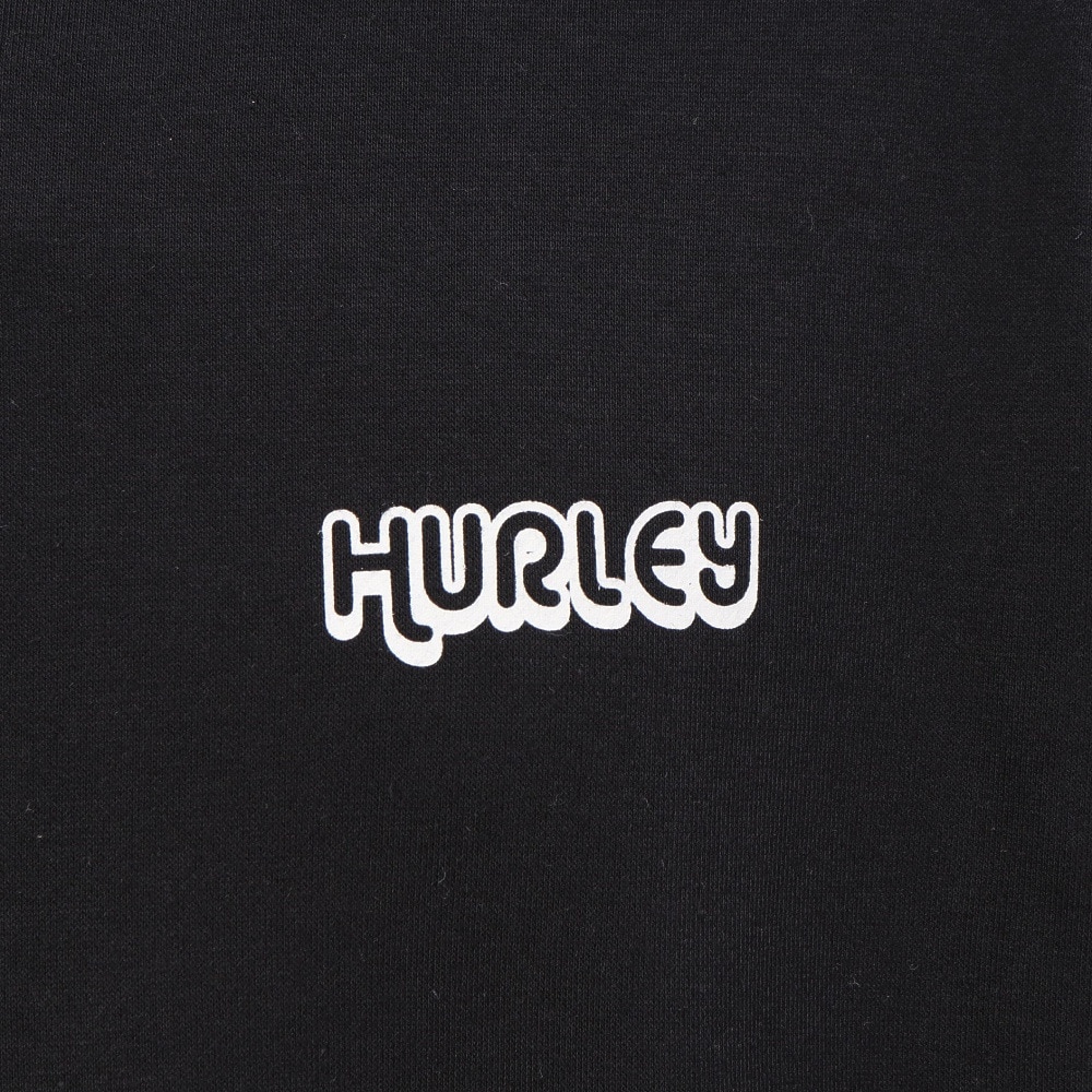 ハーレー（HURLEY）（メンズ）スウェット ビッグ ウェーブ クルーネック MCFL252092-BLK
