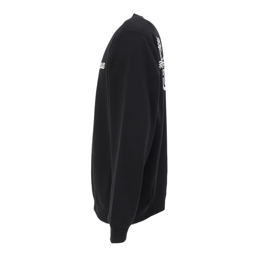 ハーレー（HURLEY）（メンズ）スウェット ビッグ ウェーブ クルーネック MCFL252092-BLK