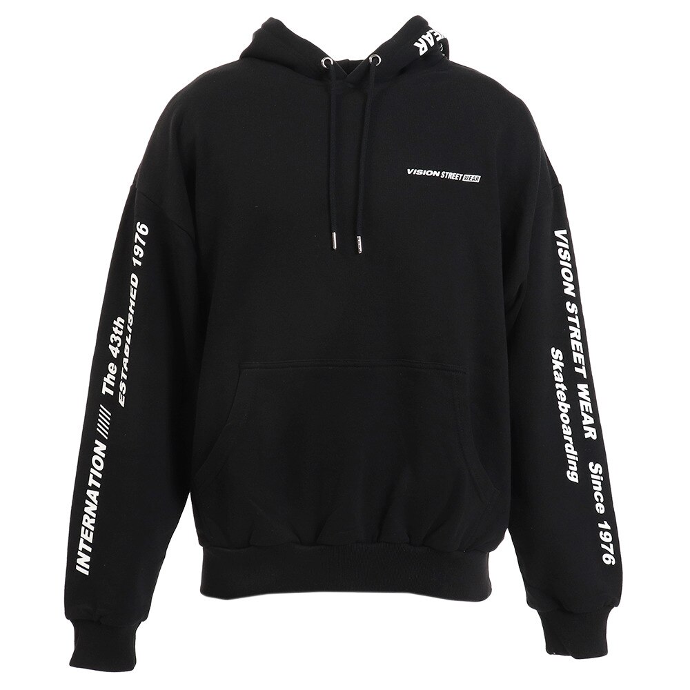  ロゴプリント スウェットパーカー 9723128-01BLK