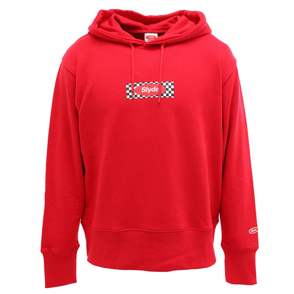  ボックスロゴ スウェットフーディ sl202001001-RED
