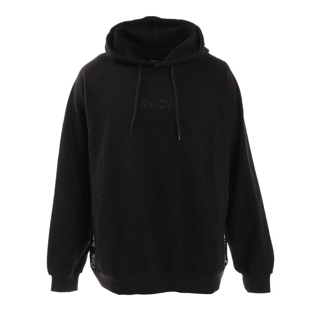  2TONE JACQUARD HOODI パーカー BA042018 BLK 