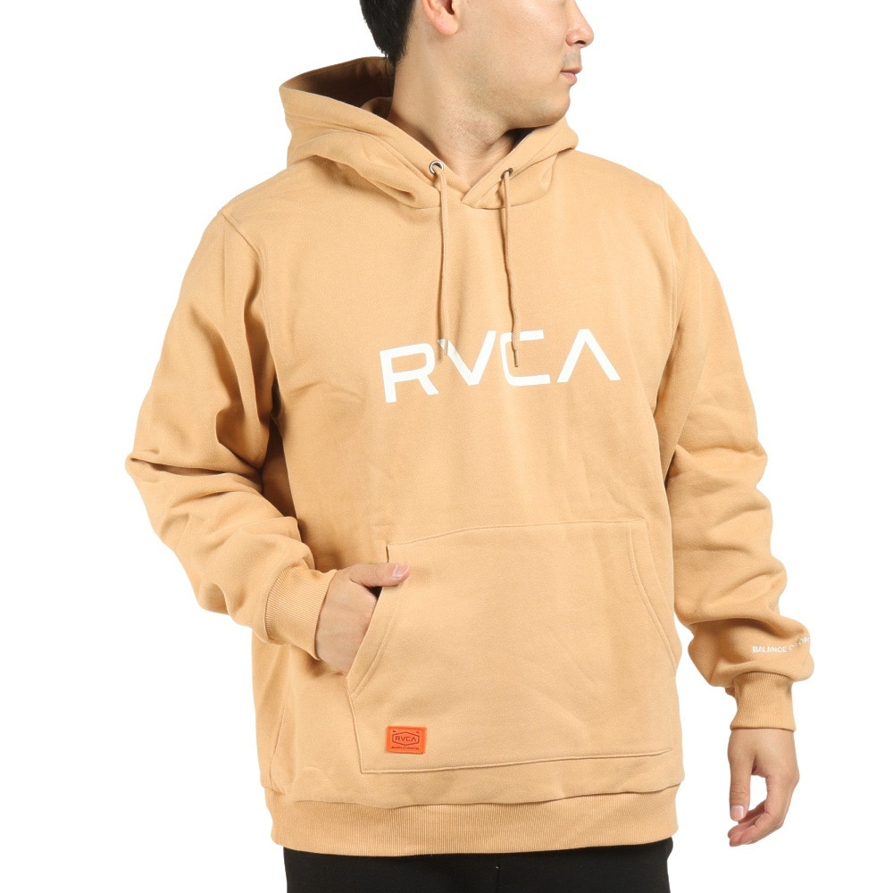 【希少】RVCA プルオーバーパーカー ベージュ　Mサイズ