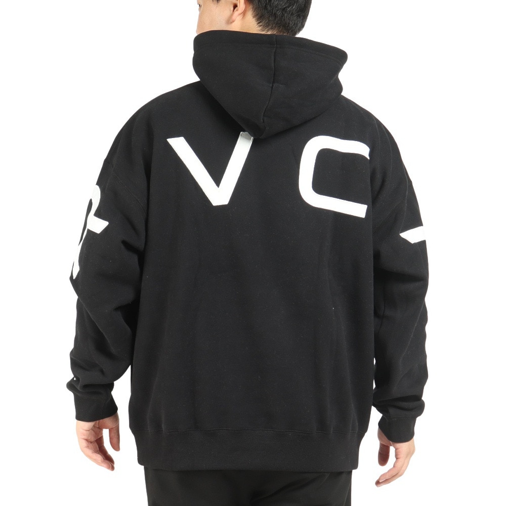 RVCA（メンズ）HITTER FAKE HOODIE パーカー BC042048 BLK