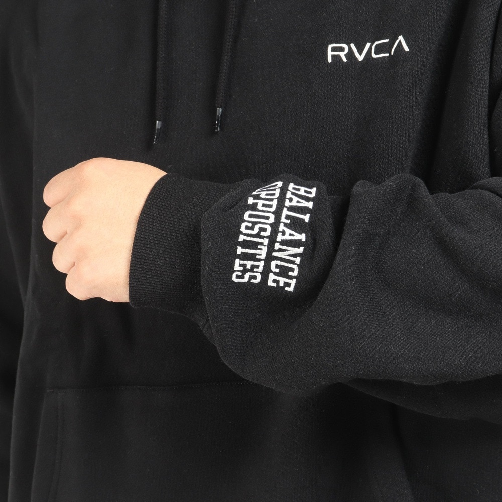 ルーカ（RVCA）（メンズ）HITTER FAKE HOODIE パーカー BC042048 BLK