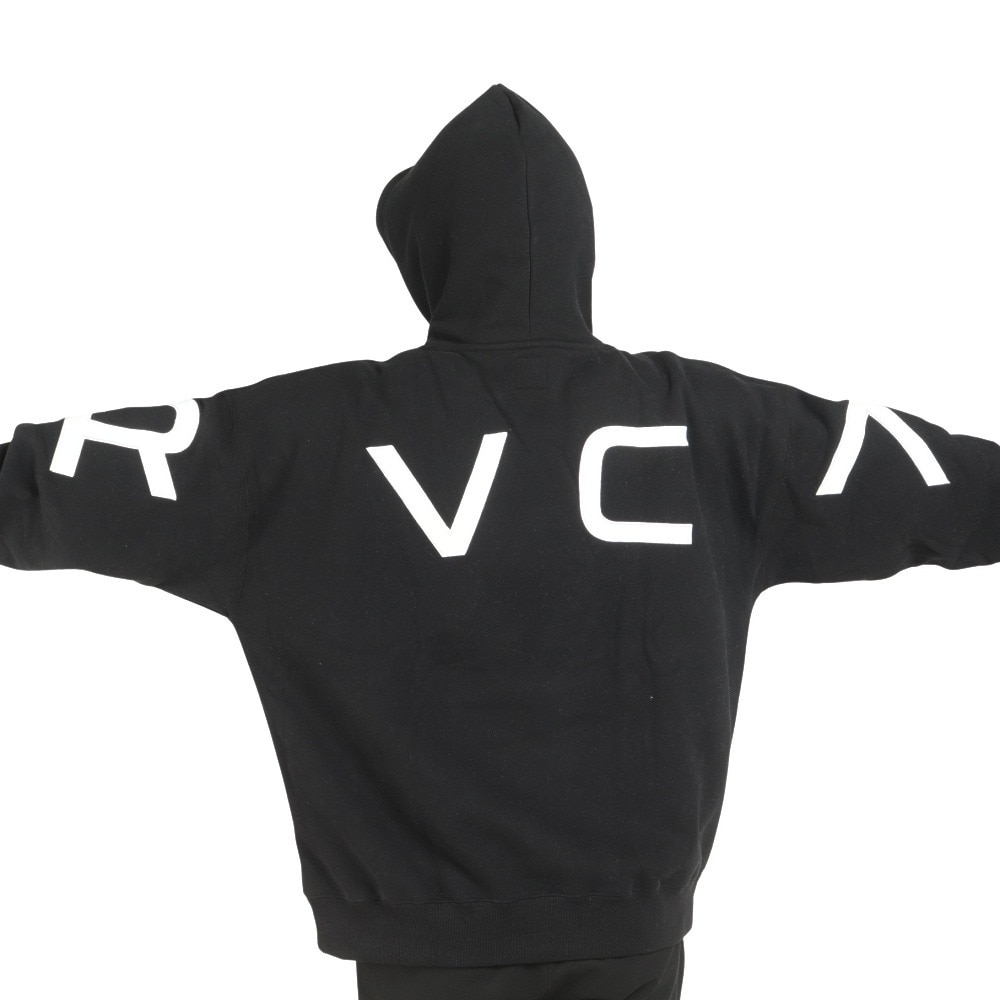 ルーカ（RVCA）（メンズ）HITTER FAKE HOODIE パーカー BC042048 BLK