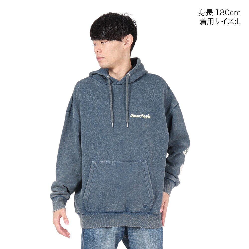 オーシャンパシフィック（Ocean Pacific）（メンズ）ヤシの木柄 起毛パーカー 532009NVY