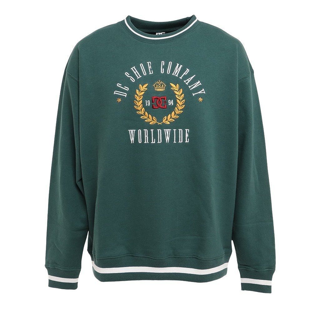 ディーシー・シュー（DC SHOE）（メンズ）DC HILLS WIDE CREW PULLOVER 22FWDPO224061GRN