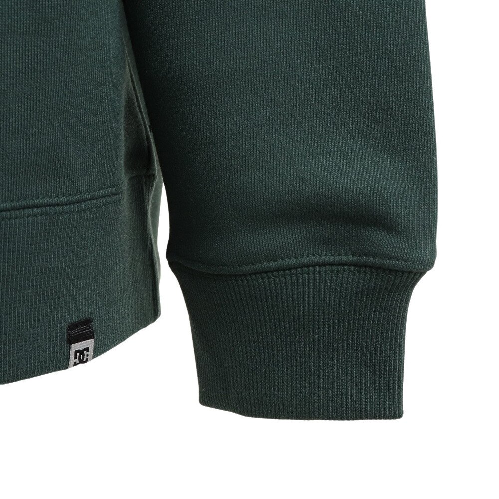 ディーシーシューズ（DC SHOES）（メンズ）BROKEN DECK CREW トレーナー 22FWDPO224103YGRN