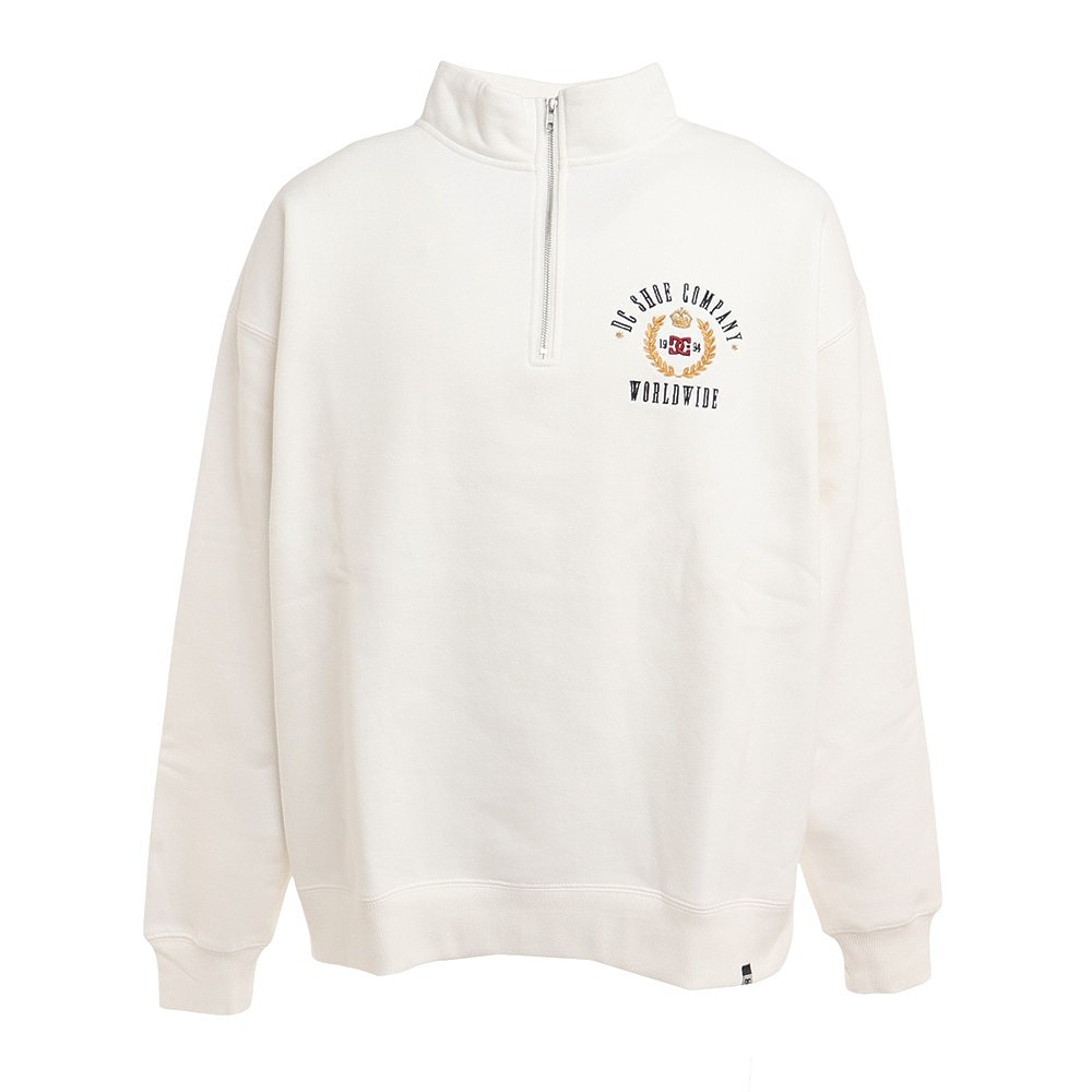 ディーシーシューズ(DC SHOES)(メンズ)LAUREL ハーフジップ 22FWDPO224104YWHT DCSHOECOUSA ハーフジップパーカー