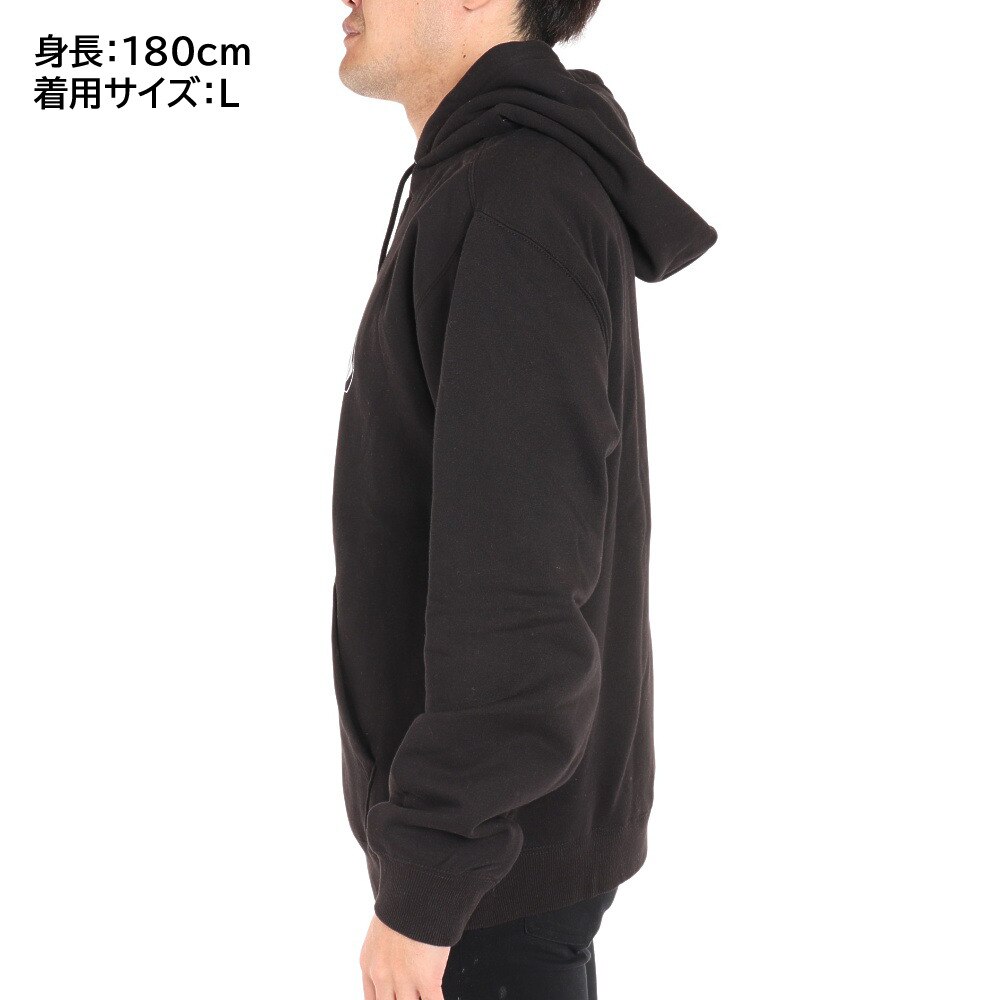 ボルコム（Volcom）（メンズ）パーカー メンズ ICONIC STONE PULLOVER HOODIE BLACK 22 A4132215 BLK