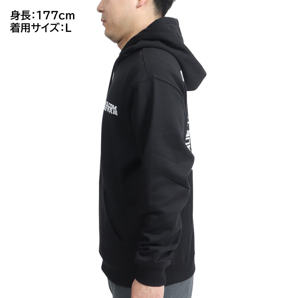 ボルコム（Volcom）（メンズ）STRIKEHOOD プルオーバー フーディ 22 A4142202 BLK