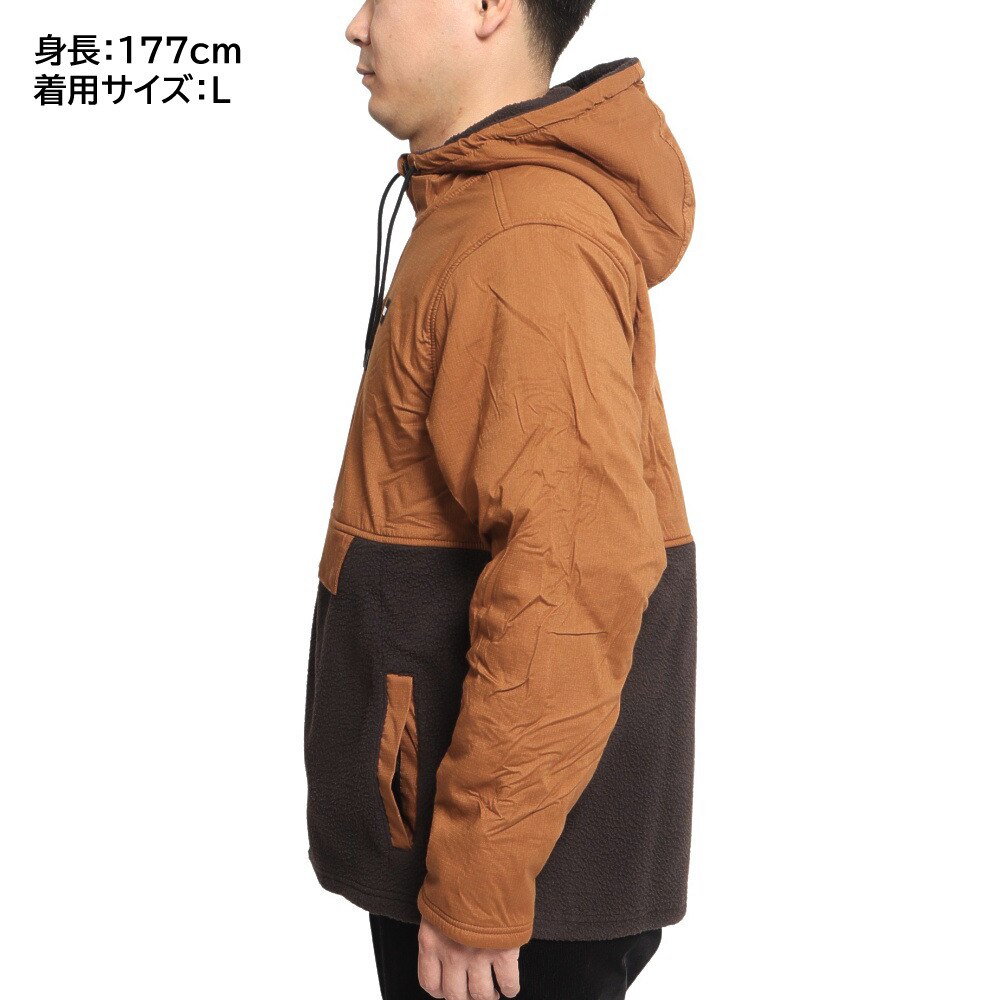 ハーレー（HURLEY）（メンズ）HUDSON BURRRITO ANORAK 1/2 ZIP JACKET 22 MFT0009430-H234