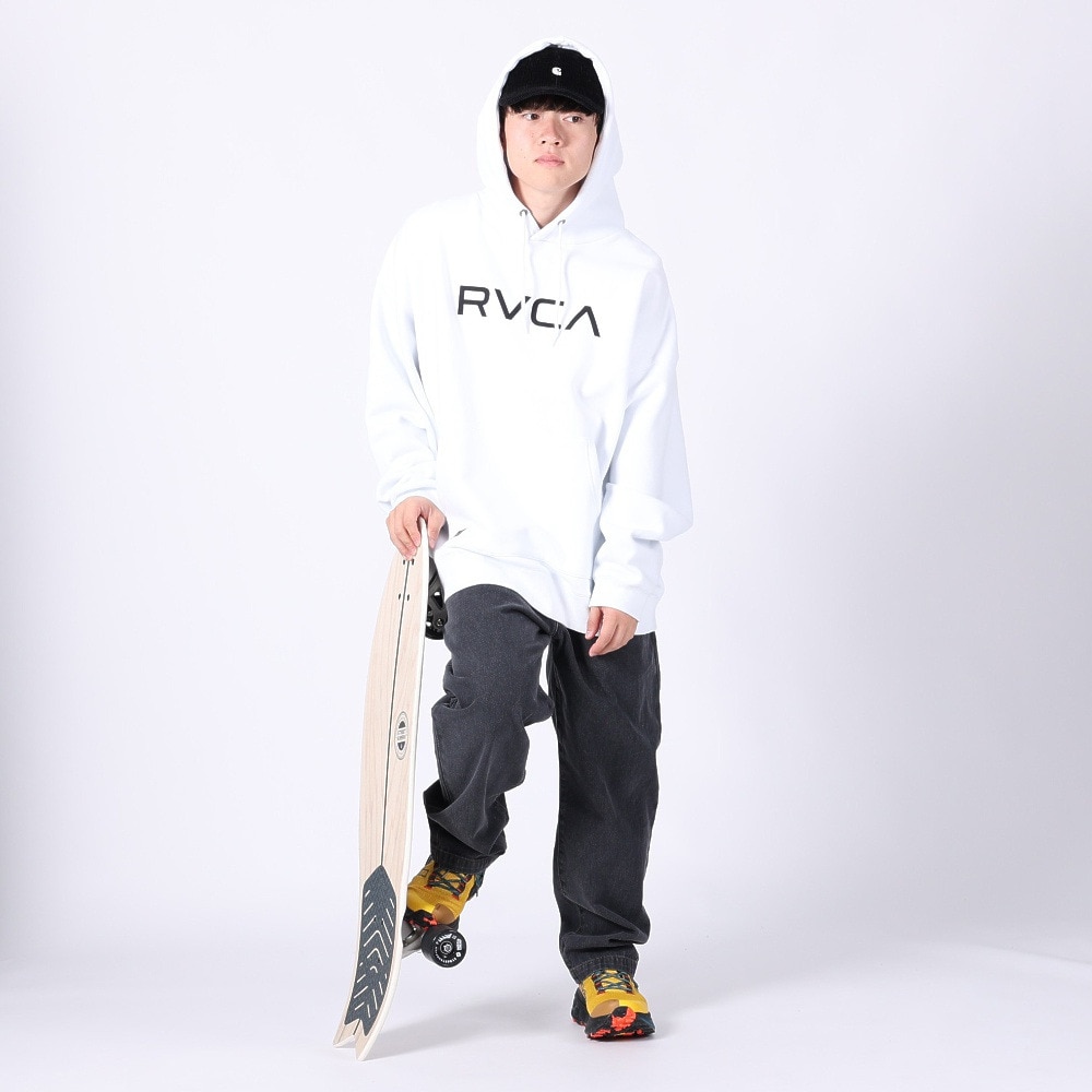 ルーカ（RVCA）（メンズ）BIG RVCA フーディー BD042159 WHT