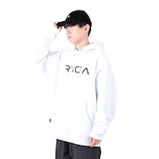 ルーカ（RVCA）（メンズ）BIG RVCA フーディー BD042159 WHT