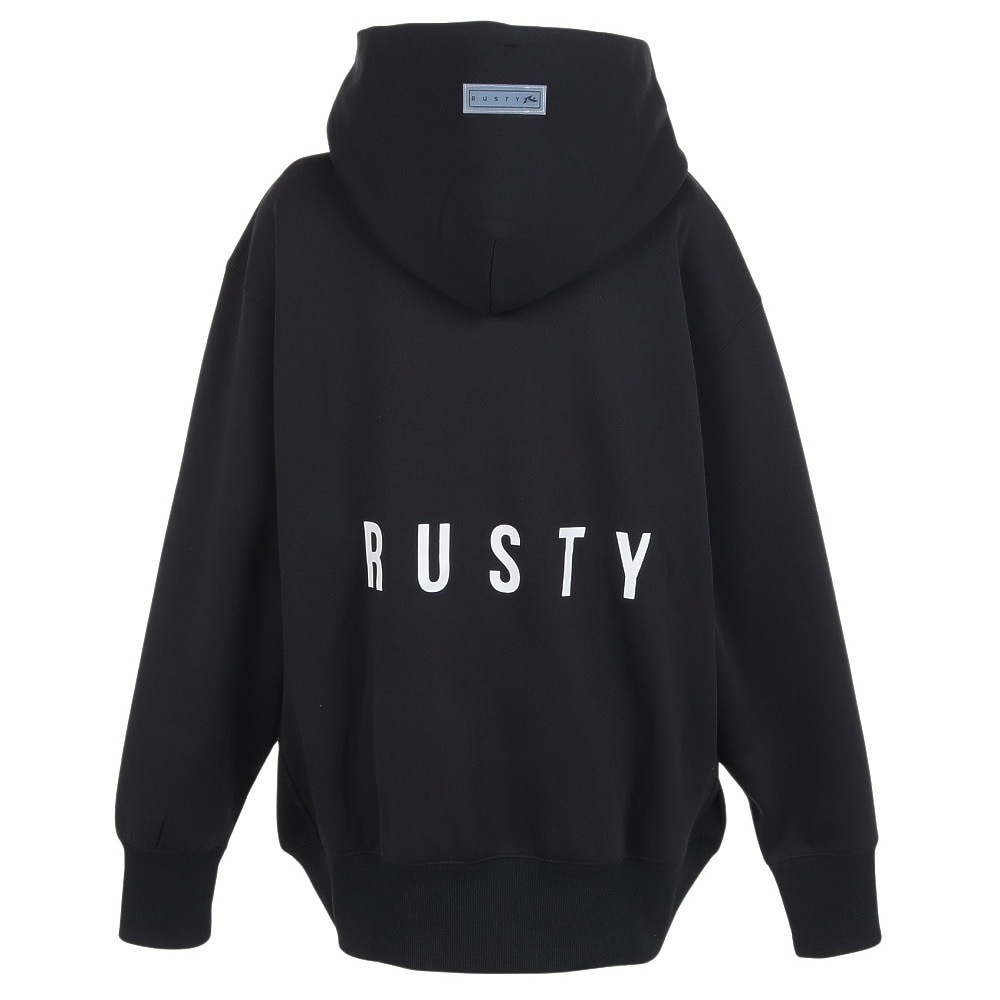 ラスティ（RUSTY）（メンズ）ストレットカブリパーカー 933003BLK