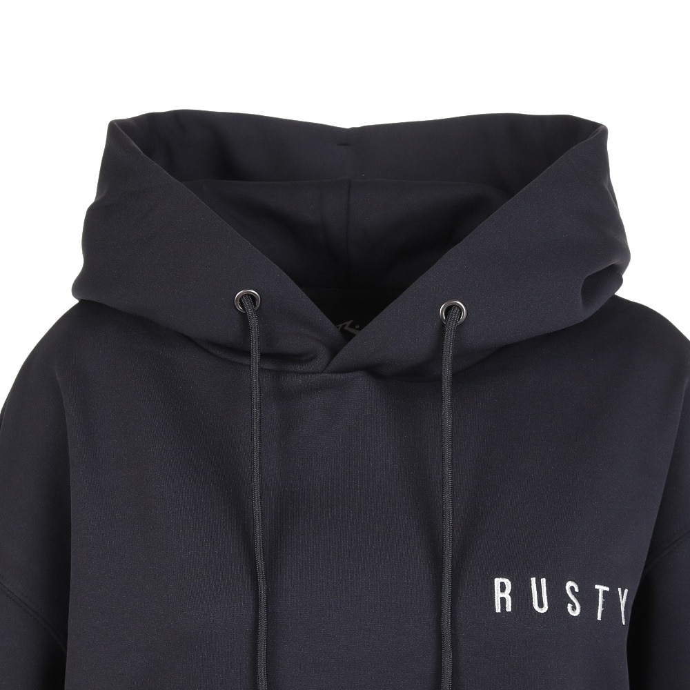 ラスティ（RUSTY）（メンズ）ストレットカブリパーカー 933003BLK