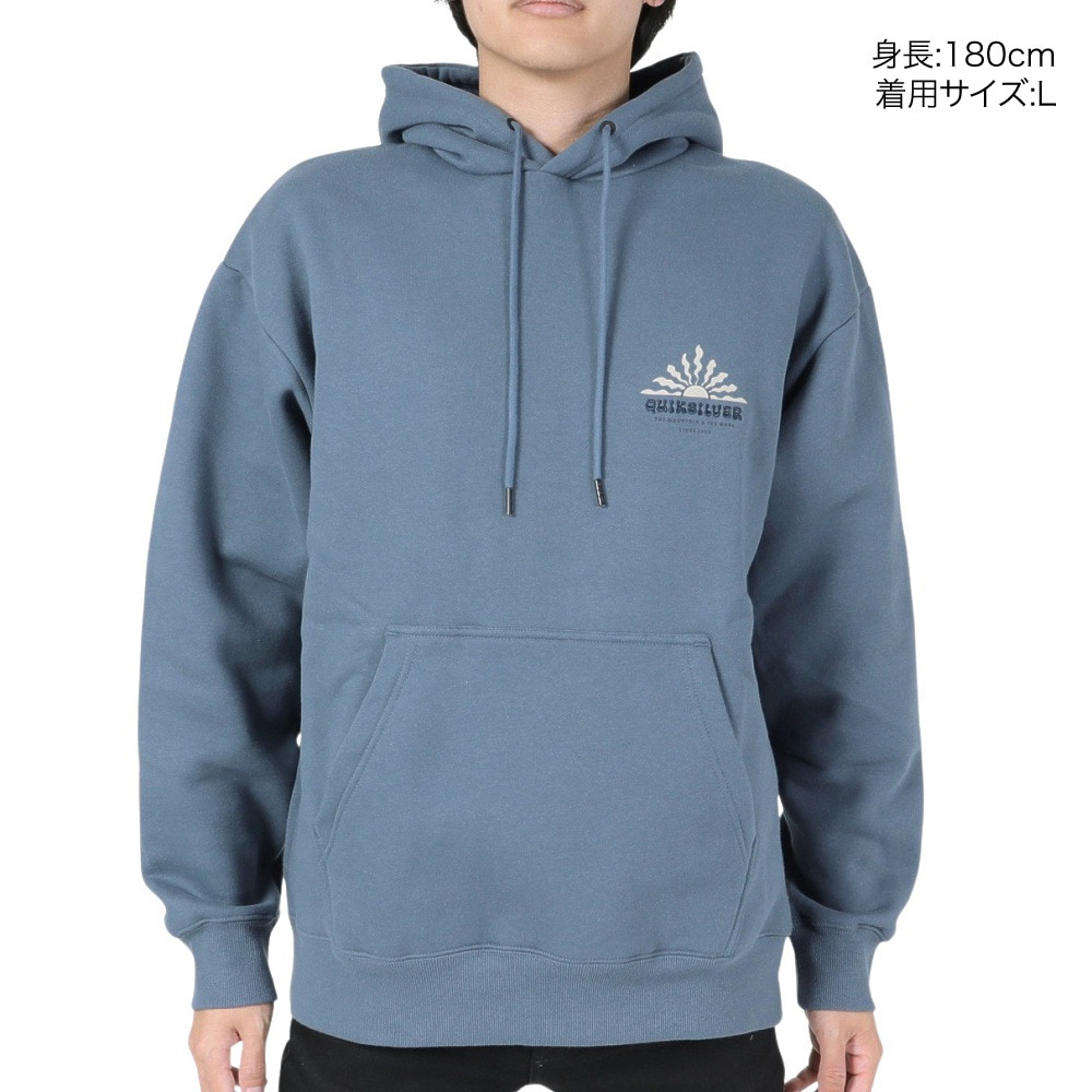 クイックシルバー（Quiksilver）（メンズ）QS BLOOMS スウェットフーディー 23FWQPO234601YBLU