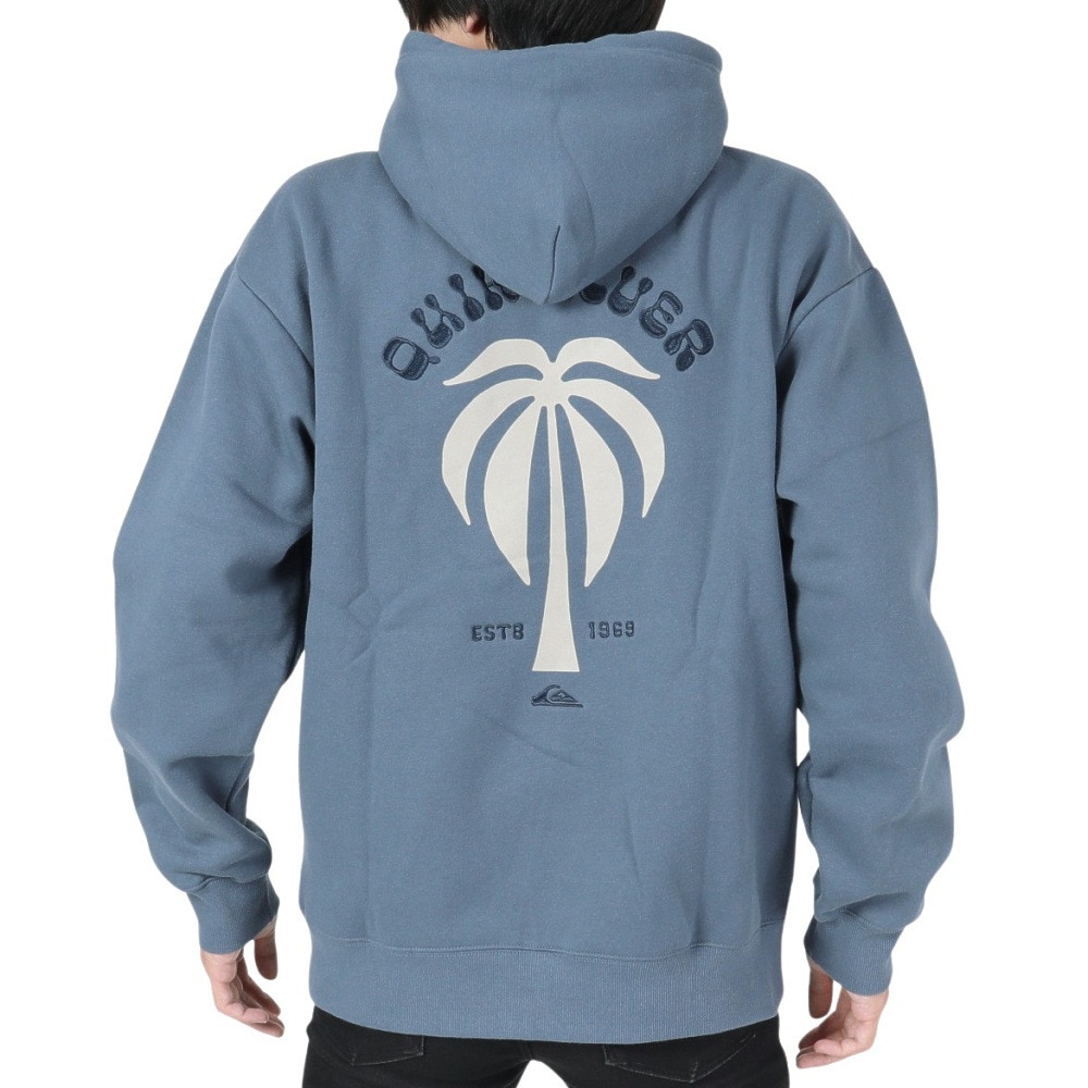 クイックシルバー（Quiksilver）（メンズ）QS BLOOMS スウェットフーディー 23FWQPO234601YBLU