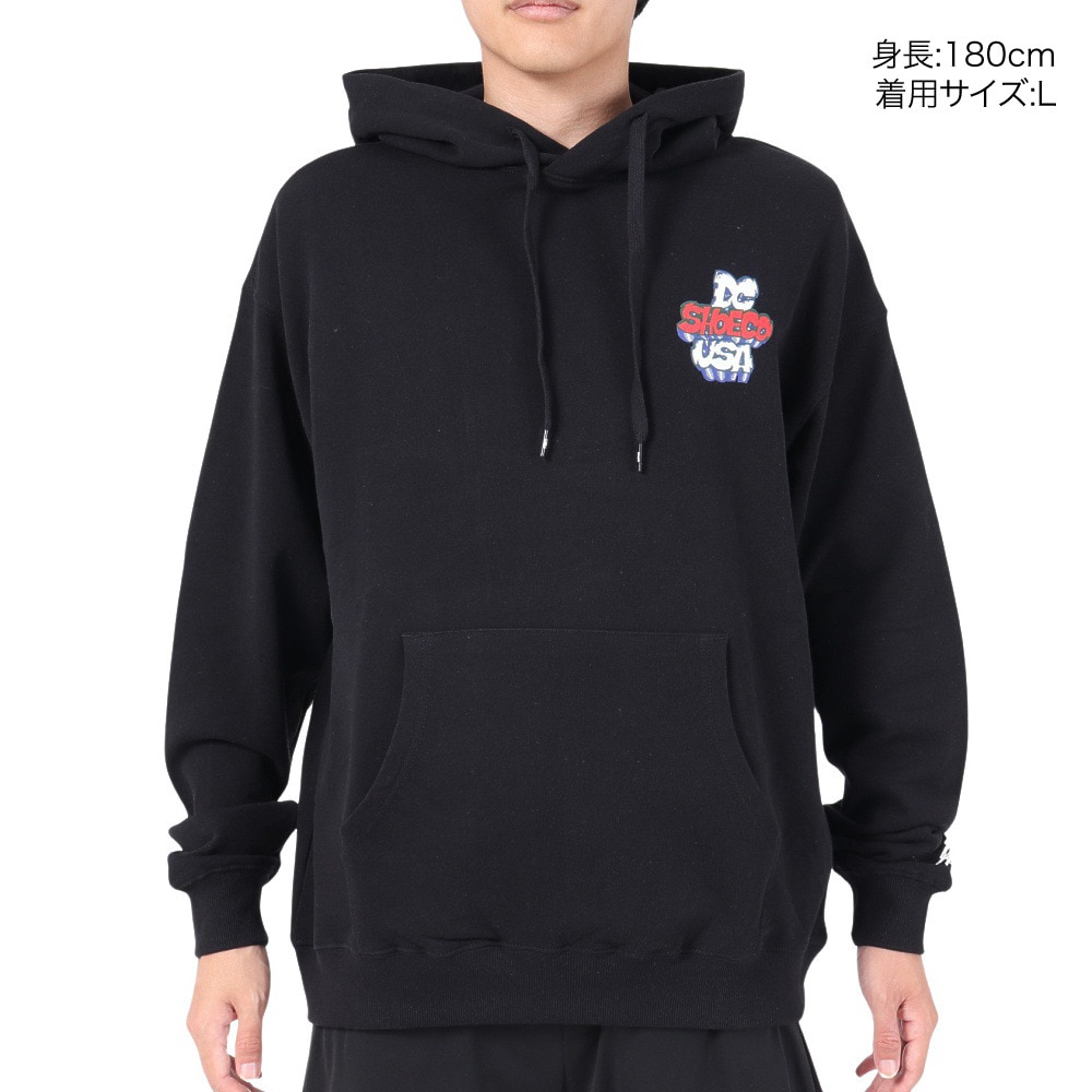ディーシーシューズ（DC SHOES）（メンズ）23 TAKEEE8 GRAFF FT フーディパーカー 23FWDPO234059BLK