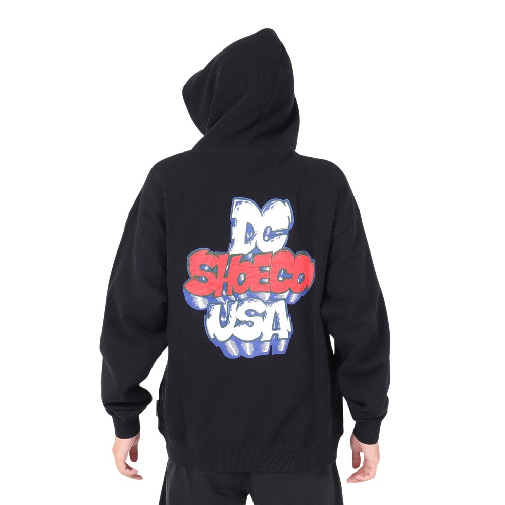 ディーシーシューズ（DC SHOES）（メンズ）23 TAKEEE8 GRAFF FT フーディパーカー 23FWDPO234059BLK