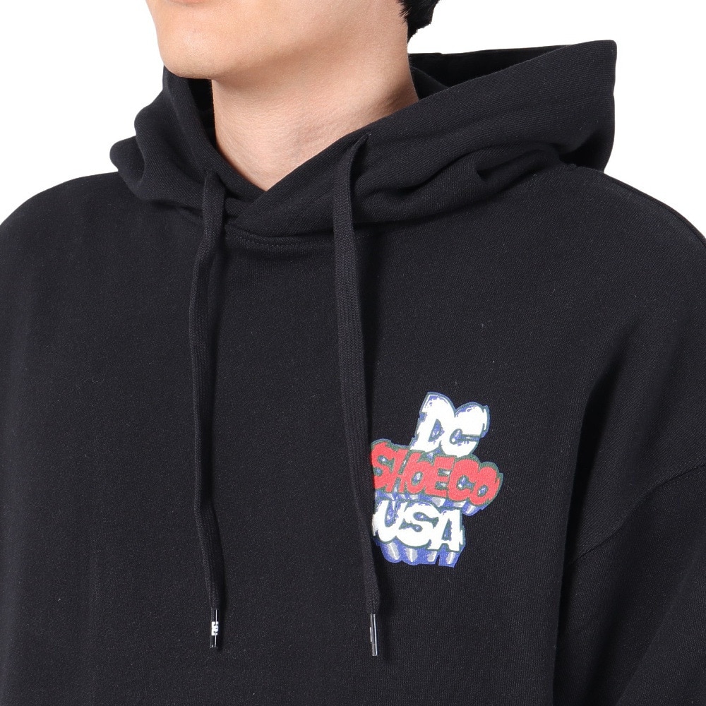 ディーシーシューズ（DC SHOES）（メンズ）23 TAKEEE8 GRAFF FT フーディパーカー 23FWDPO234059BLK
