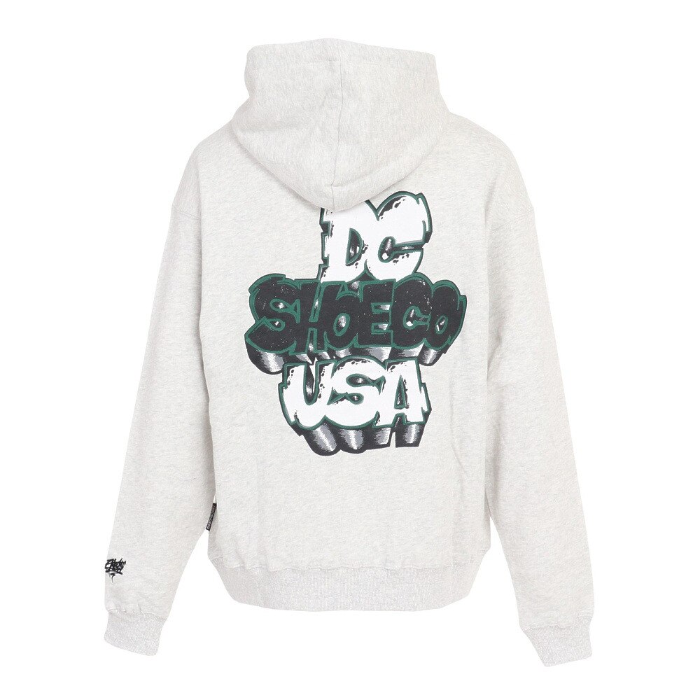 ディーシーシューズ（DC SHOES）（メンズ）23 TAKEEE8 GRAFF FT フーディパーカー 23FWDPO234059GRY