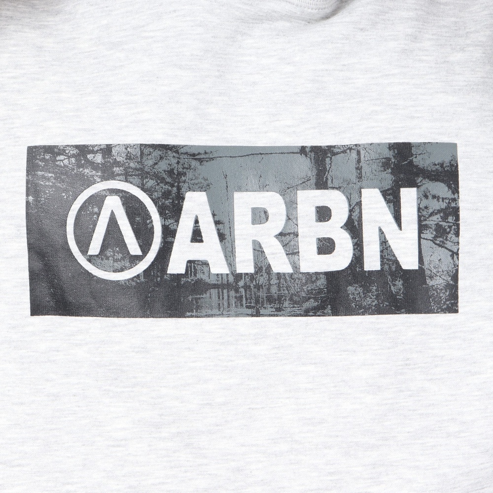 エアボーン（ARBN）（メンズ）フリーススウェットフーディー AB23FWM-APP416LGRY