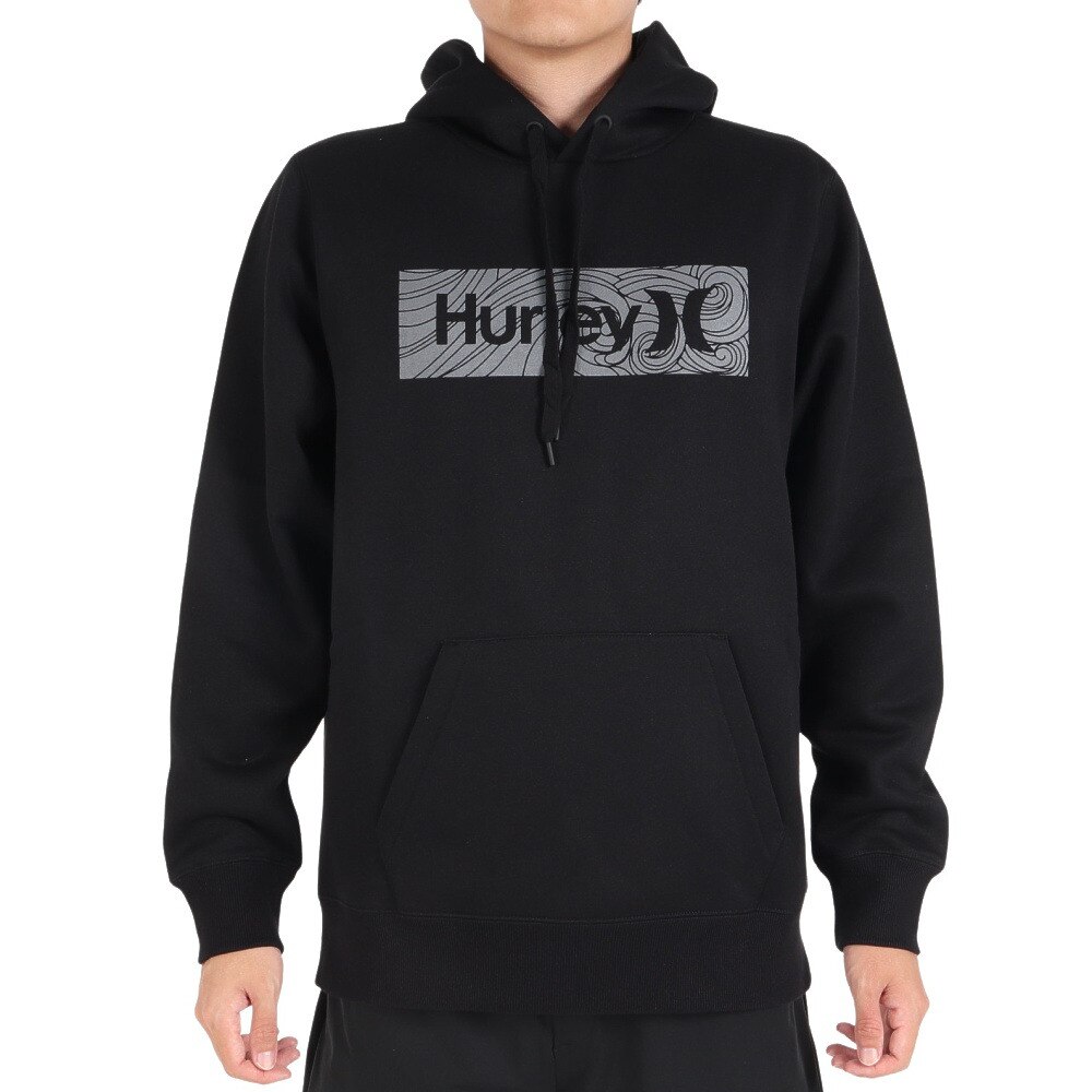ハーレー（HURLEY）（メンズ）VORTEX BOX ロゴ スウェット MFF2312019-BLK